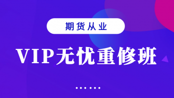 【期货】VIP无忧重修班-2025