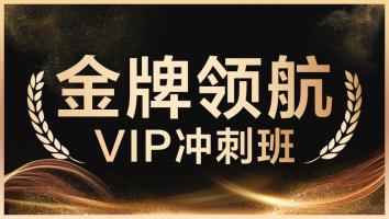【金牌领航】VIP冲刺班（2505）